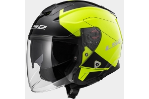 CASQUE JET LS2 INFINITY HIGH VISIBILITY